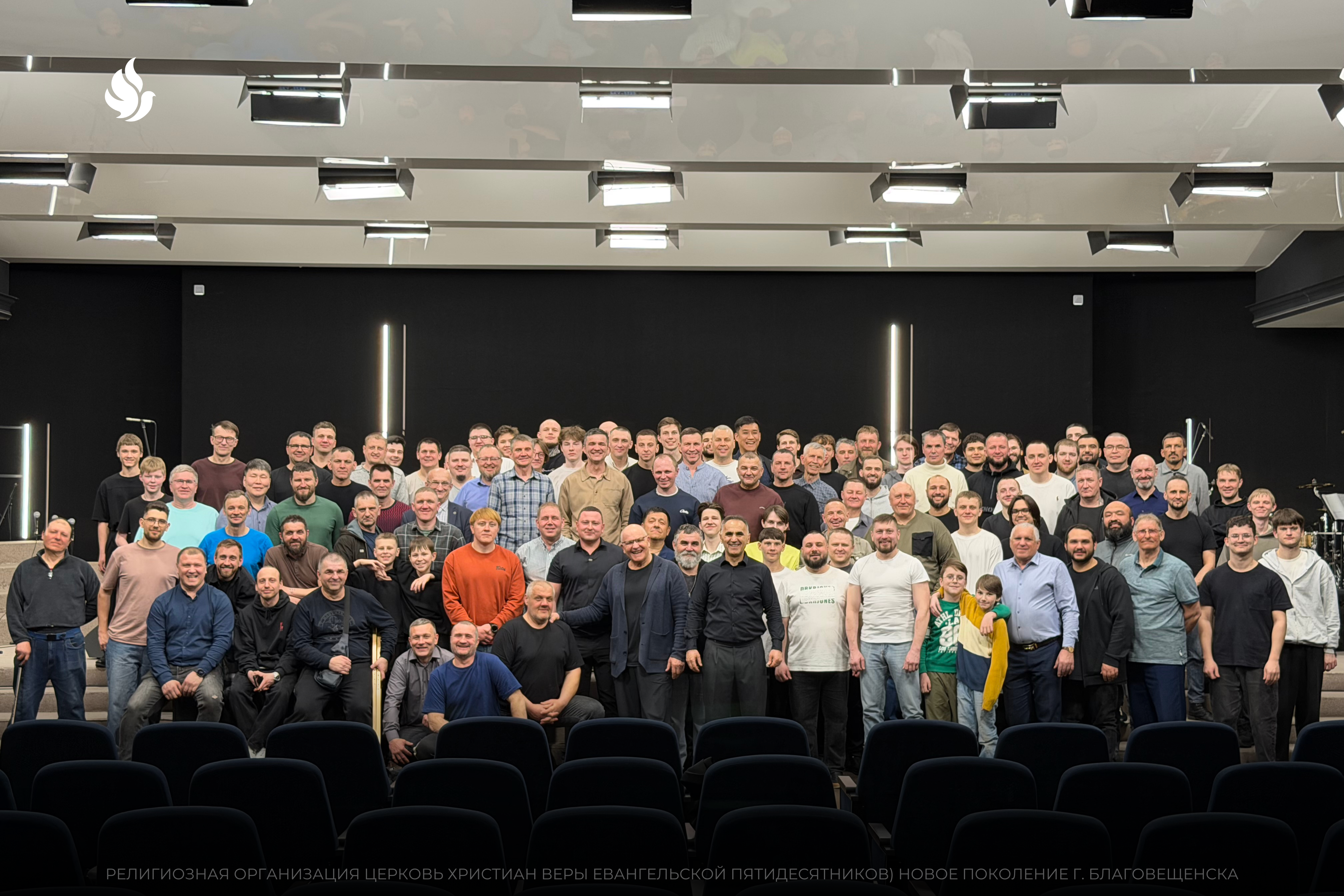 Проповедь о мужестве: пастор Михаил Дарбинян провёл служение для представителей сильного пола